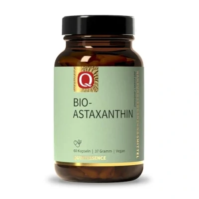 Abbildung von Quintessence Astaxanthin Kapseln in Bioqualität 60 St