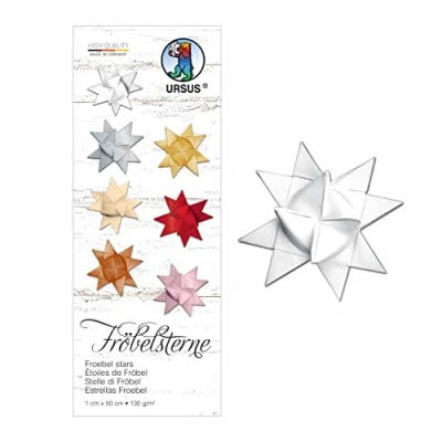 Abbildung von Ludwig Bähr Faltstreifen Fröbelsterne 130g/qm 1x50cm VE=100 Stück hoch