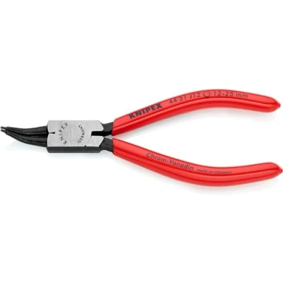 Abbildung von Knipex Sicherungsringzange für Innenringe in Bohrungen 45 gewinkelt schwarz atramentiert, mit Kunststoff überzogen 140 mm 44 31 J12