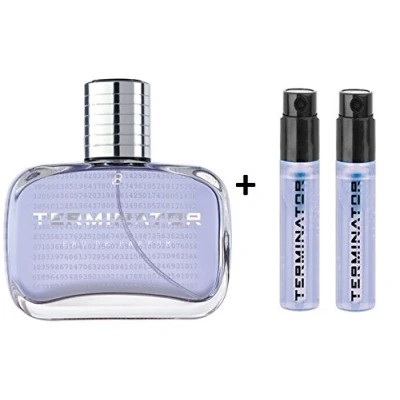 Abbildung von LR Terminator Eau de Parfum 50ml und 2 x Vapos EdP für unterwegs …