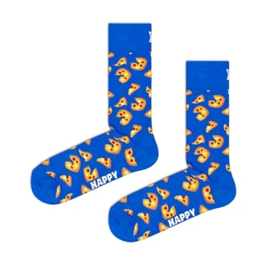 Abbildung von Happy Socks Unisex Pizza Socken, Mehrfarbig (Multicolour 630), 41 46 EU