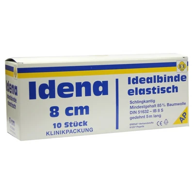 Abbildung von Idena Idealbinden 8 cm Schlingkante 10 St