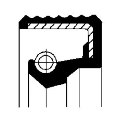Abbildung von Dichtring CORTECO 12016605B