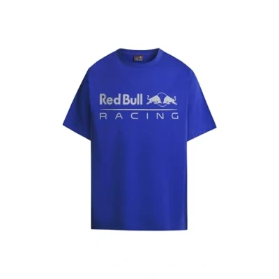 Abbildung von Red Bull Racing x Pepe Jeans LOGO Driver TEE Tshirt print, Größe: Medium, Electric blue