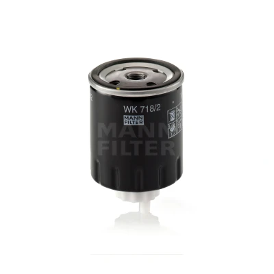 Abbildung von MANN FILTER WK 718/2 Kraftstofffilter Anschraubfilter VOLVO: V40 Kombi, S40 I, RENAULT: ESPACE 3, LAGUNA 1, 1 Grandtour