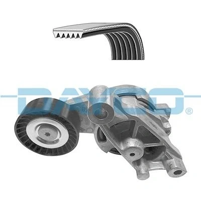 Abbildung von DAYCO KPV252 Keilrippenriemensatz VOLKSWAGEN: Passat B6 Variant, Golf 5 Schrägheck, Plus / Crossgolf, AUDI: A3 Sportback