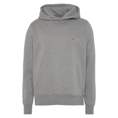 Abbildung von Tommy Hilfiger FLAG LOGO Hoody Sweatshirt, Herren, Größe: Small, Medium grey heather