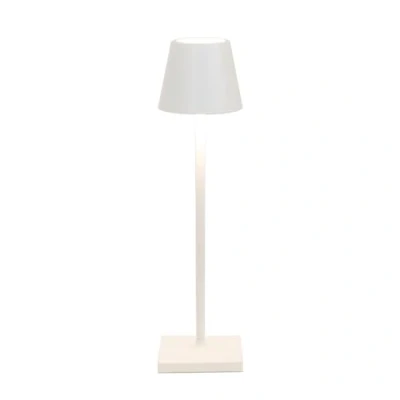 Abbildung von Zafferano LED Tischleuchte Akku Poldina Pro Micro 275mm Weiß