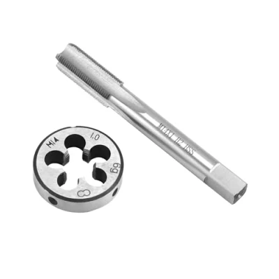 Abbildung von QWORK® Gewindebohrer M14x1.0mm, und Schneideisen Set