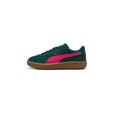 Abbildung von puma S CLUB Klassika SD Damen Sneaker low Dark myrtepuma pink, Damen, Größe: 42, myrte pink Textil/synthetik