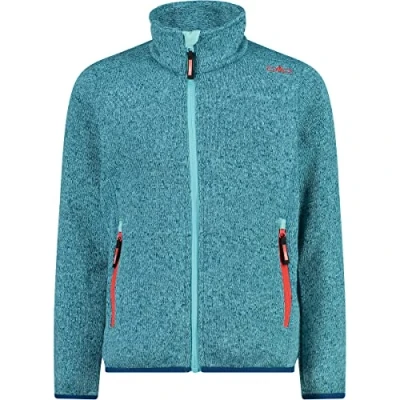 Abbildung von CMP Knit Tech Jacke für Kinder, Acqua Campari, 116
