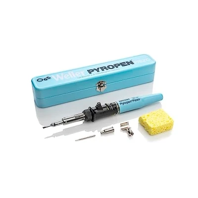 Abbildung von Weller T0051605899 Pyropen Piezo Butangas Lötkolben, Schnelle Aufheizzeit und Selbstzündende Piezofunktion