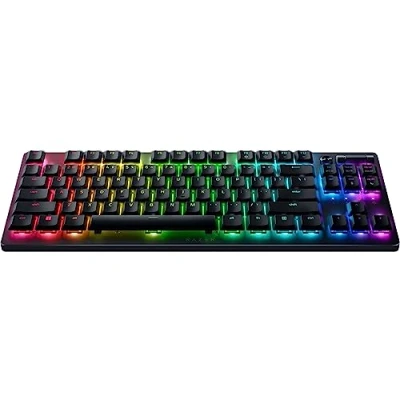 Abbildung von Razer DeathStalker V2 Pro Tenkeyless (Red Switch) Kabellose Optische Low Profile Gaming Tastatur (Lineare Switches, HyperSpeed Wireless, Bluetooth 5.0) QWERTY US Layout Schwarz