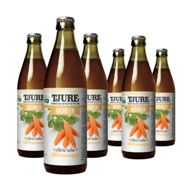 Abbildung von TJURE Moro&#039;sche Möhrensuppe 6er Pack bei Magen Darm Problemen Durchfall 1920,00 ml