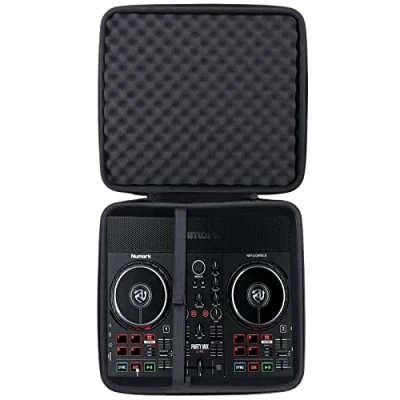 Abbildung von co2CREA Hart Reise Schutz Hülle Etui Tasche für Hercules DJControl Inpulse 200 / Numark Party Mix DJ Controller (Tasche) (Tasche Mix)