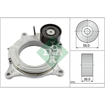 Abbildung von INA 534 0692 10 Spannarm, Keilrippenriemen BMW: 1 Schrägheck, X1