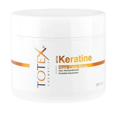 Abbildung von Totex Keratin Hair Care Mask 500ml Haarmaske Haarkur Behandlung Maske für geschädigtes dünnes trockenes strapaziertes Haar