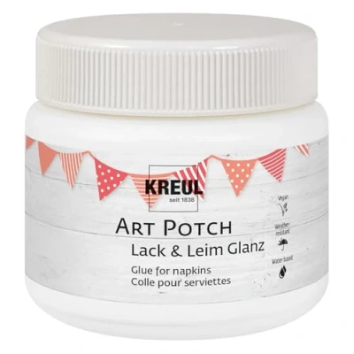 Abbildung von Kreul Bastelkleber Serviettenlack Art Potch, 150 ml, gllänzend