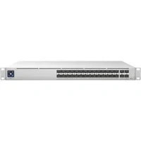 Abbildung von Ubiquiti UniFi Pro Aggregationsschalter, 4 x 25 Gbit/s, 28 10 Glasfaser (LWL) USW Aggregation