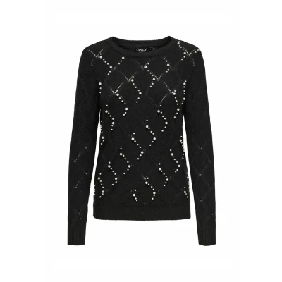 Abbildung von ONLY Rundhalspullover &quot;ONLLIANA LIFE LS PEARL O NECK CC KNT&quot;