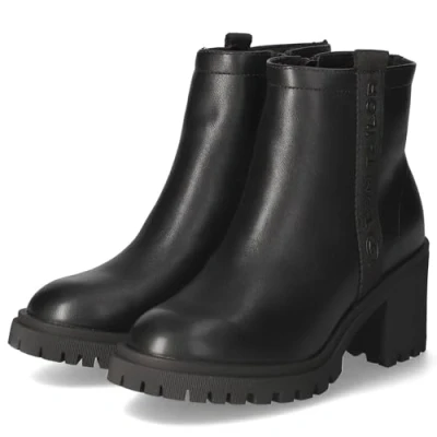 Abbildung von TOM Tailor Ankle Boot, Damen, Größe: 37, Black Schuhe