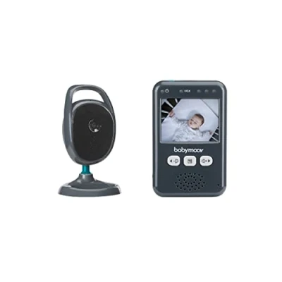 Abbildung von Babymoov Babyphone mit Kamera Essential, 2,4&quot; Bildschirm, Nachtsicht, 2 fach Zoom