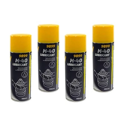 Abbildung von Rostlöser M 40 ÖL 1,8 Liter Spray Multifunktion Mannol 9899 Universalöl Kriechöl