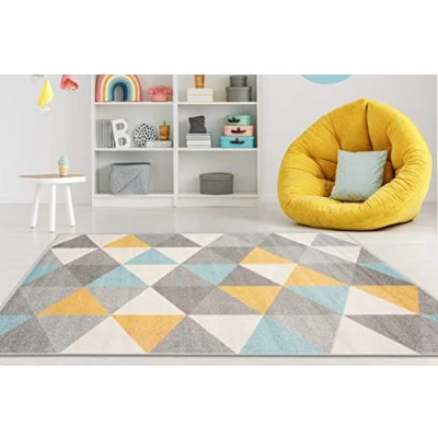 Abbildung von Mazovia Teppich LAZUR_Geometric, 120x170, Geometrisch, Modern, Kurzflor, Gemustert