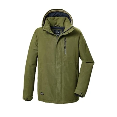 Abbildung von G.I.G.A. DX Herren Funktionsjacke/Outdoorjacke wasserdicht mit abzippbarer Kapuze GW 71 MN JCKT, olivgrün, XXL, 42213 000