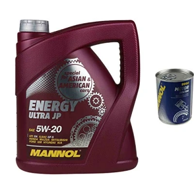 Abbildung von 4L Motoröl MANNOL Energy Ultra JP 5W 20 1x Motor Doctor ADDITIV