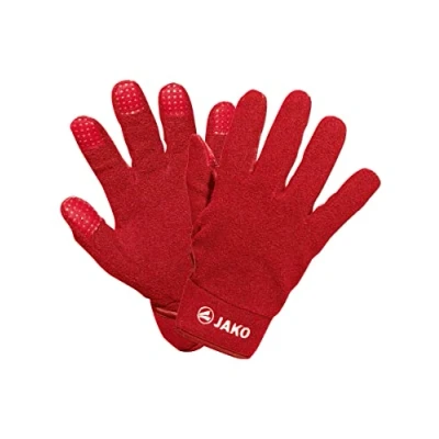 Abbildung von JAKO Feldspieler Fingerhandschuh, Herren, Größe: 10, Rotweiss