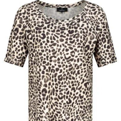 Abbildung von Monari Kurzarmshirt Shirt Leo allover Mit Rundhalsausschnitt