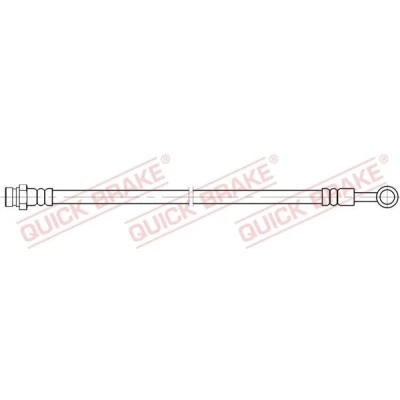 Abbildung von QUICK BRAKE 50.099 Bremsschläuche 258 MITSUBISHI: ASX SUV, OUTLANDER 3
