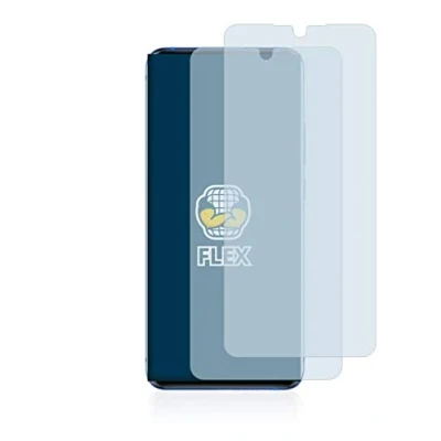 Abbildung von BROTECT 2 Stück Full Cover Schutzfolie für ZTE Axon 10 Pro Screen Displayschutz Folie [3D Curved, Anti Fingerprint, Kristall Klar]