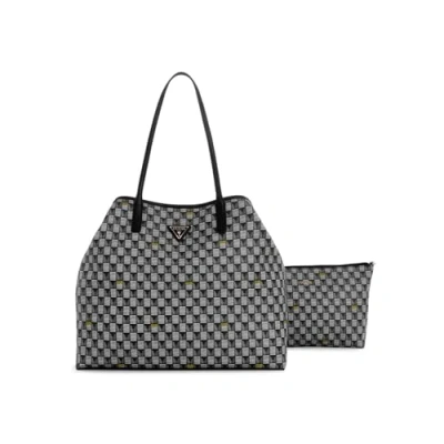 Abbildung von Guess WAVE Large TOTE SET Shopping Bag, Damen, Größe: One Size, Black