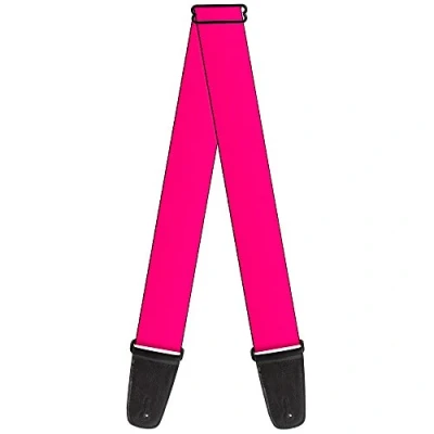 Abbildung von Buckle Down GS W31415 Gitarrengurt, Neon Pink, 2&quot; Wide 29 54&quot; Length
