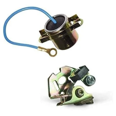 Abbildung von KONDENSATOR + KONTAKT UNTERBRECH​ER MBK 41 51 88 MOTOBECANE MOTOCONFORT ZÜNDUNG MOTORRAD MOPED MOFA MOKICK 50CC