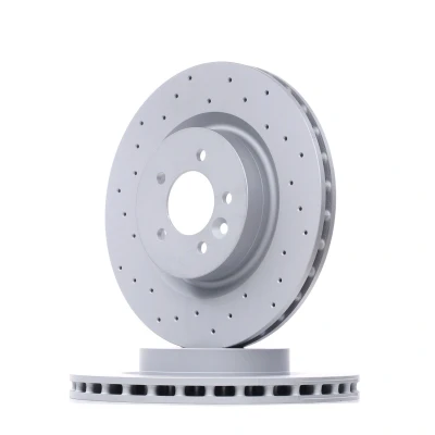 Abbildung von ZIMMERMANN Sport COAT Z 450.5202.52 Bremsscheibe 360 30 6/5 5 120 innenbelüftet, gelocht beschichtet hochgekohlt LAND ROVER: Range Rover