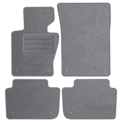 Abbildung von TEXER Textil Fußmatten Passend für BMW X3 E83 Bj. 2003 2010 GRAU