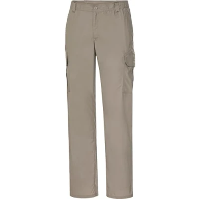 Abbildung von NORDCAP Herren Funktionshose, aus 4 Wege Stretchmaterial, mit elastischem Bund &amp; 6 praktischen Taschen, Beige, Gr. 30