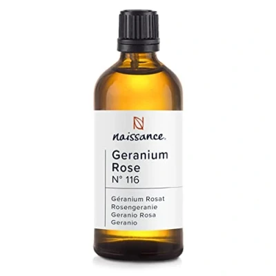 Abbildung von Naissance Rosengeranie Ätherisches Öl (Nr. 116) 100ml 100% Naturreines Unverdünnt Rosengeranienöl für Naturkosmetik, Aromatherapie, Duftlampe Duftöl Aroma Diffuser