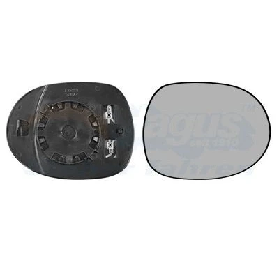 Abbildung von VAN WEZEL 2580838 Außenspiegelglas rechts HONDA: CIVIC 8 Hatchback