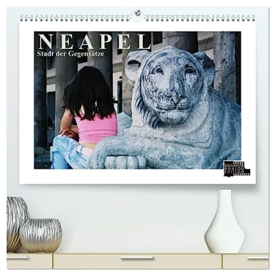 Abbildung von Neapel Stadt der Gegensätze (hochwertiger Premium Wandkalender 2025 DIN A2 quer), Kunstdruck in Hochglanz