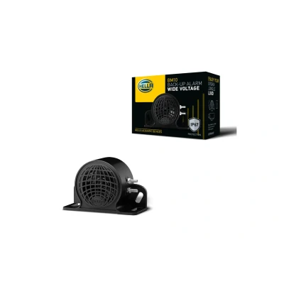 Abbildung von HELLA Rückfahrwarner BM10 110dB(A) Starkton ECE Gehäusefarbe: schwarz geschraubt Stecker: Schraubkontakt Menge: 1 3SL 009 148 141