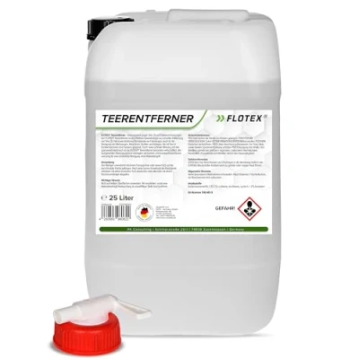 Abbildung von Flotex Teerentferner, 25L Teerreiniger löst Teer, Fett, Bitumen und Öl Rückstände