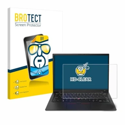 Abbildung von BROTECT Schutzfolie für Lenovo ThinkPad X1 Carbon 14&quot; Gen 11 Displayschutz Folie Ultra Klar