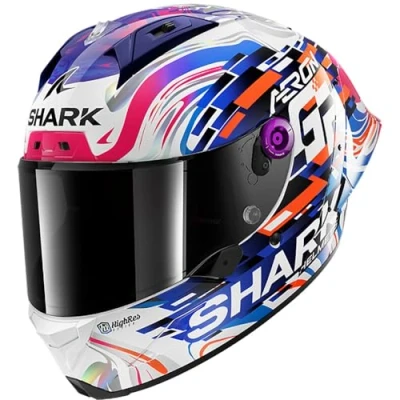 Abbildung von SHARK, Integraler Motorradhelm Aeron GP Replica ZARCO de France, S