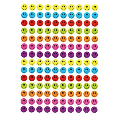 Abbildung von TimeTEX Sticker Belobigungs Aufkleber &quot;Gesichter bunt&quot;, 560 Stück, (560 tlg)