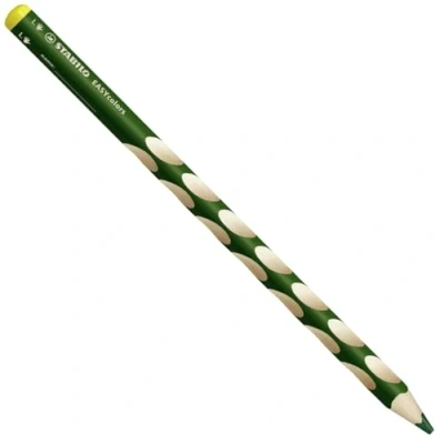 Abbildung von Ergonomischer Buntstift für Linkshänder STABILO EASYcolors Einzelstift laubgrün