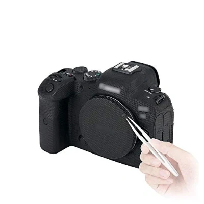Abbildung von KIWIFOTOS Kameragehäuse Schutzfolie für Canon EOS R6 Kamera (Matrixmuster)